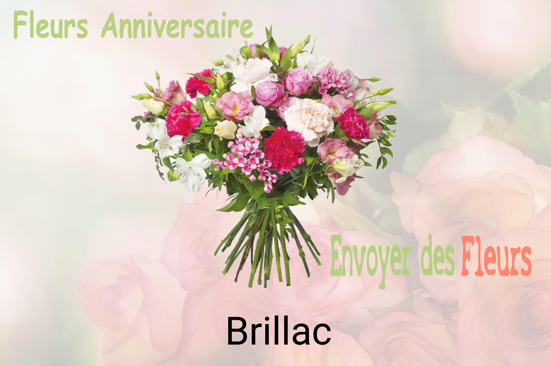 Bouquet de fleurs d’anniversaire livré à Brillac