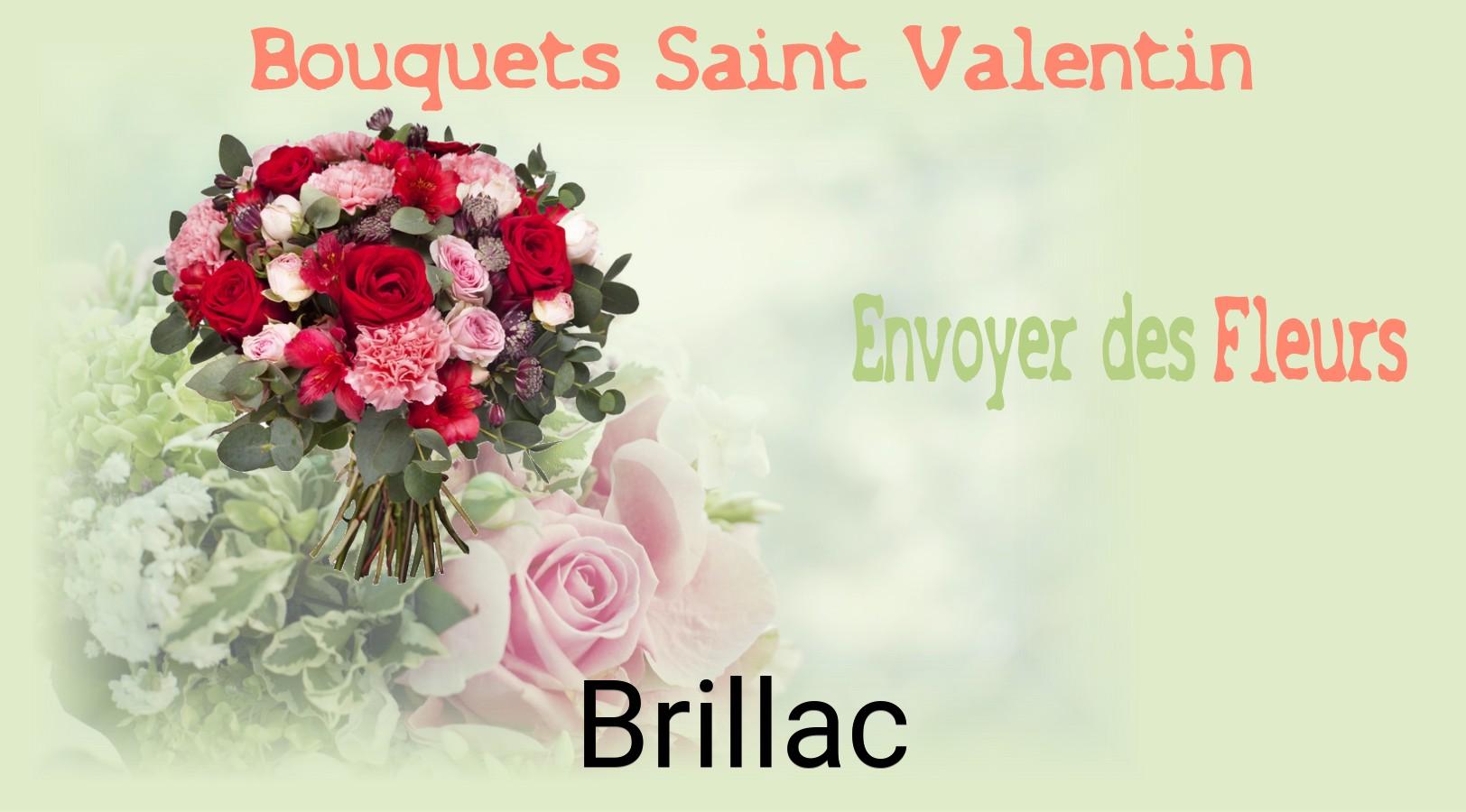 Roses de Saint-Valentin livrées à Brillac